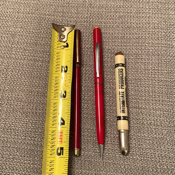 Vintage Slim Pen & Pencils Lot of 3 - Picture 2 of 6